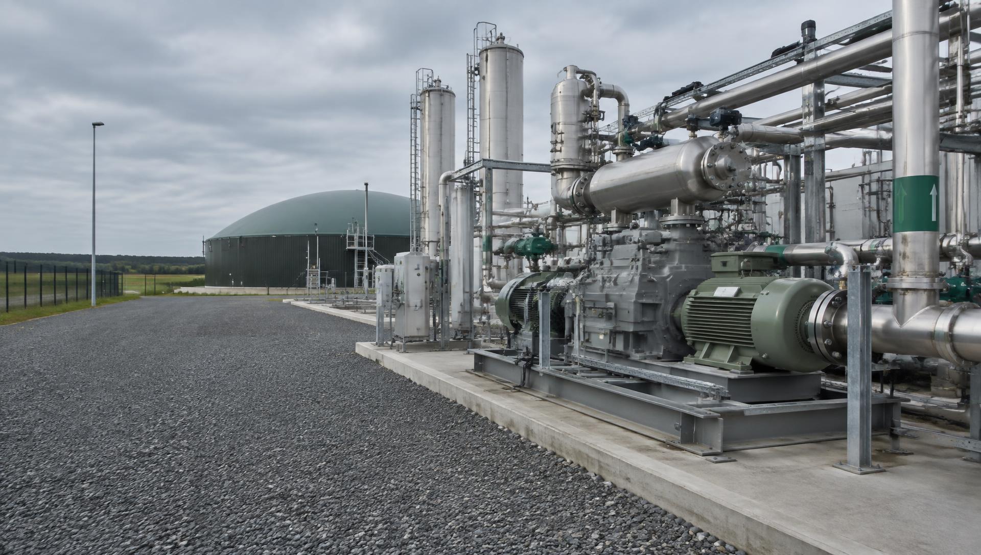 Compressor package and gas piping